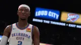 Shai Gilgeous-Alexander in an Oklahoma City Thunder jersey in NBA 2K26.